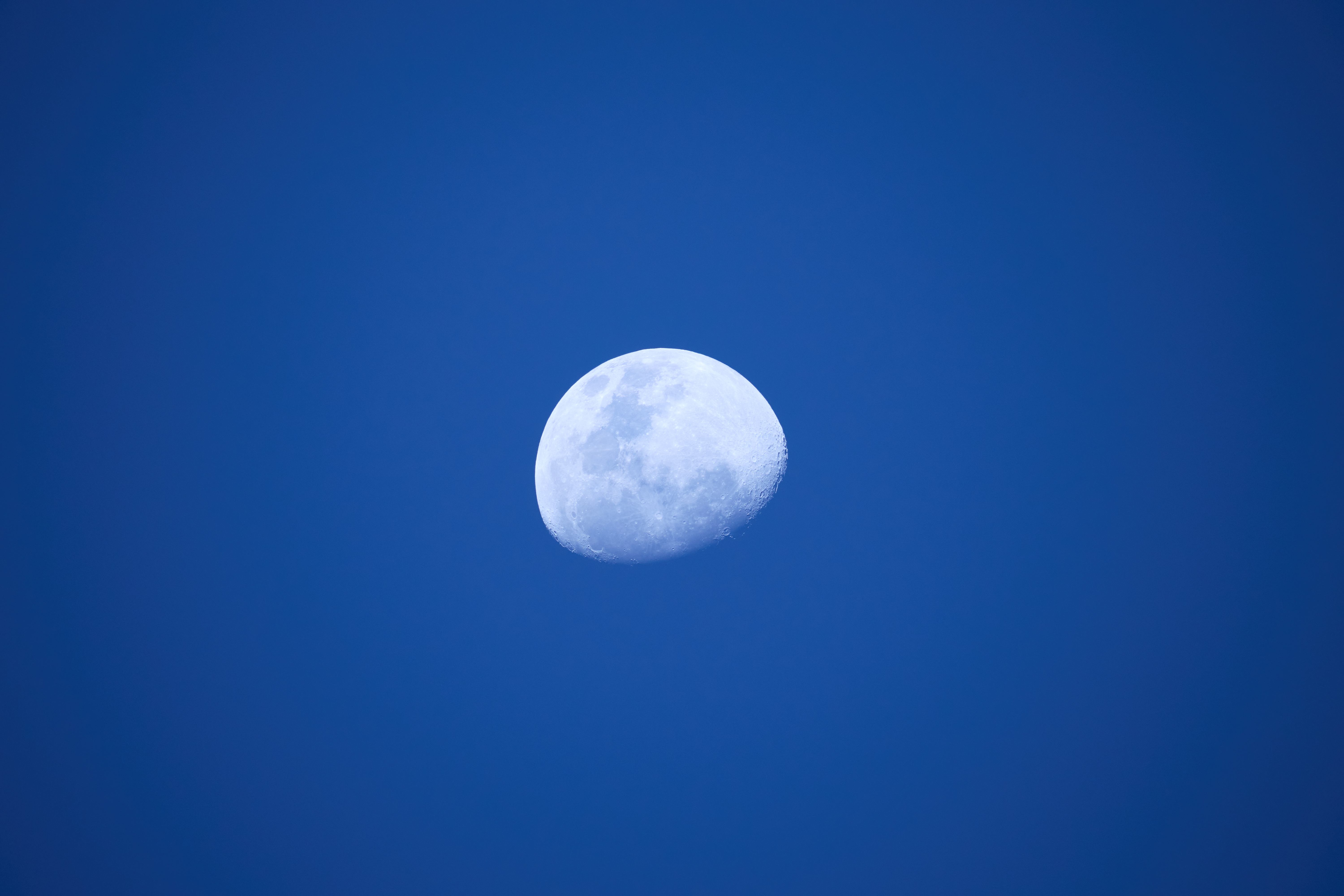 Uma simples foto da lua.